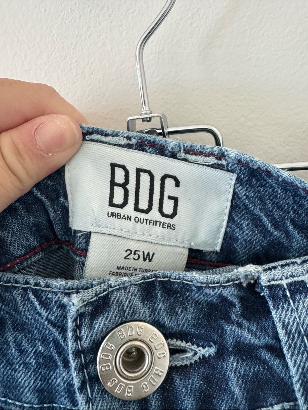 BDG Medium Blue Denim Carpenter Jeans - Picture 3 of 3